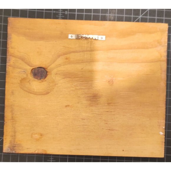 Vtg 1980 Scafa Tornabene The Last Supper Art Painted In England Religious Plaque - Picture 8 of 16